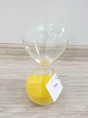 Přesýpací hodiny 30 minut žluté Kare Originální