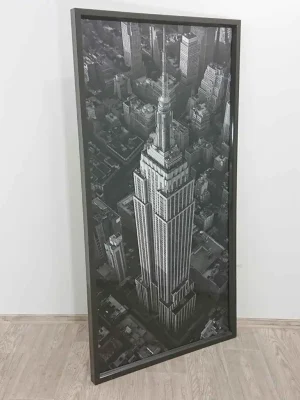 Zarámovaný obraz New York Mrakodrap Chrysler Building 166x86cm Kare Speciální Cena