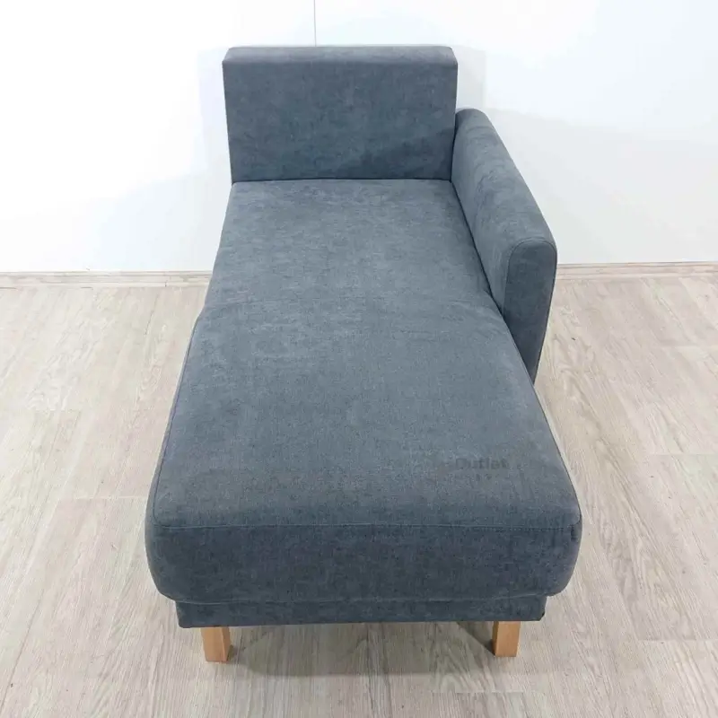 Finální Výprodej Tmavě šedá lenoška 162 cm
