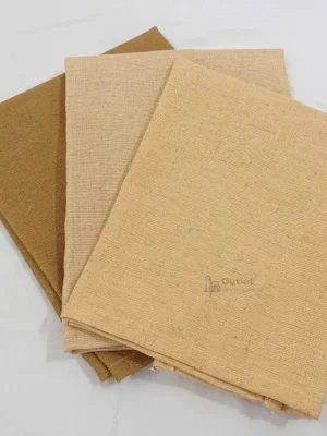 Sleva Sada 3 látkových ubrousků s příměsí lnu Beige Really Nice Things