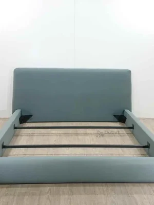 Dvoulůžková čalouněná postel Martina 180 x 200 cm Kave Home Akční Nabídka