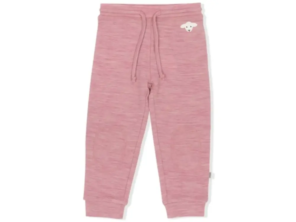 Dětské merino tepláky Active "Heather" Lillelam Finální Výprodej