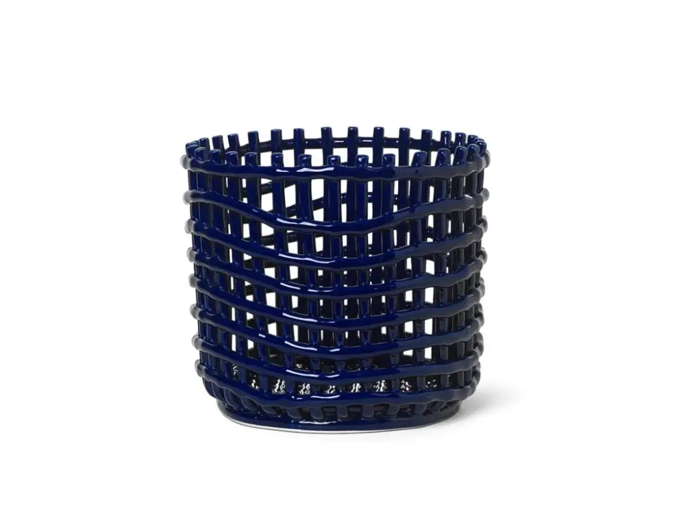 Keramický organizér Large "Blue" ferm LIVING Aktuální
