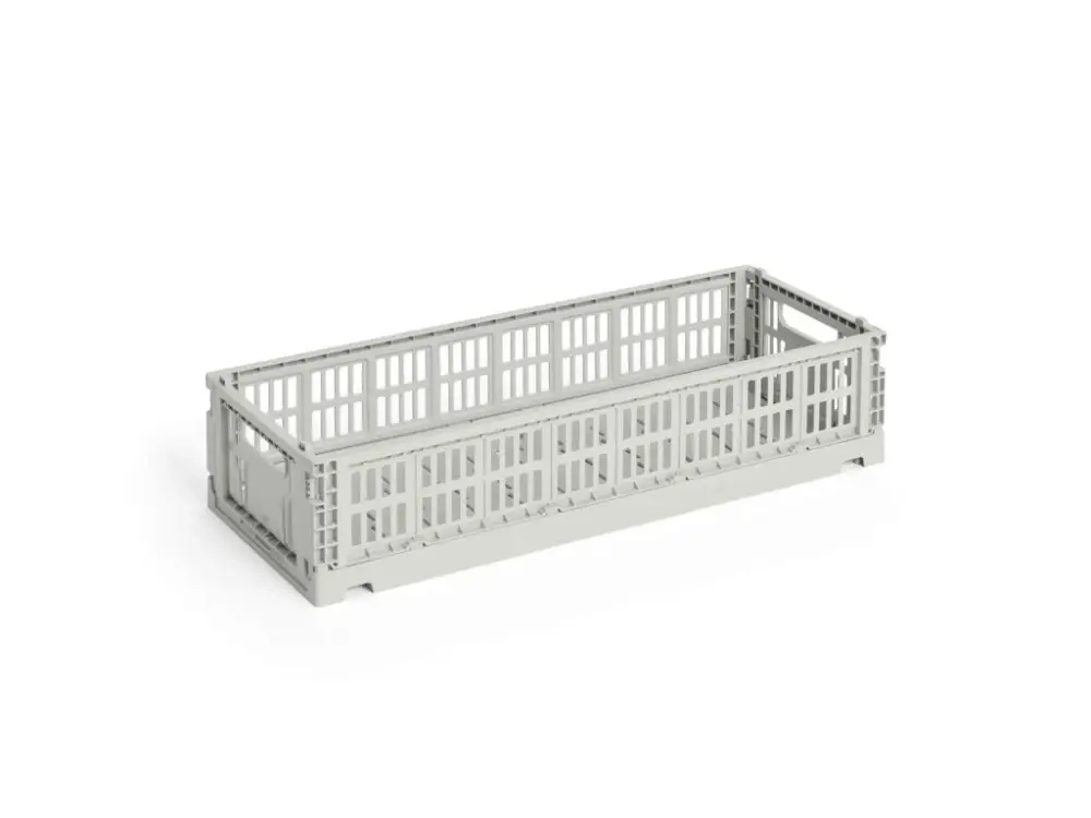 Ihned K Objednání Úložný box Colour Crate Mini Oblong "Grey" HAY