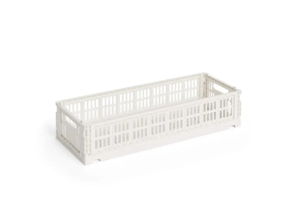 Úložný box Colour Crate Mini Oblong "Off White" HAY Cenová Bomba