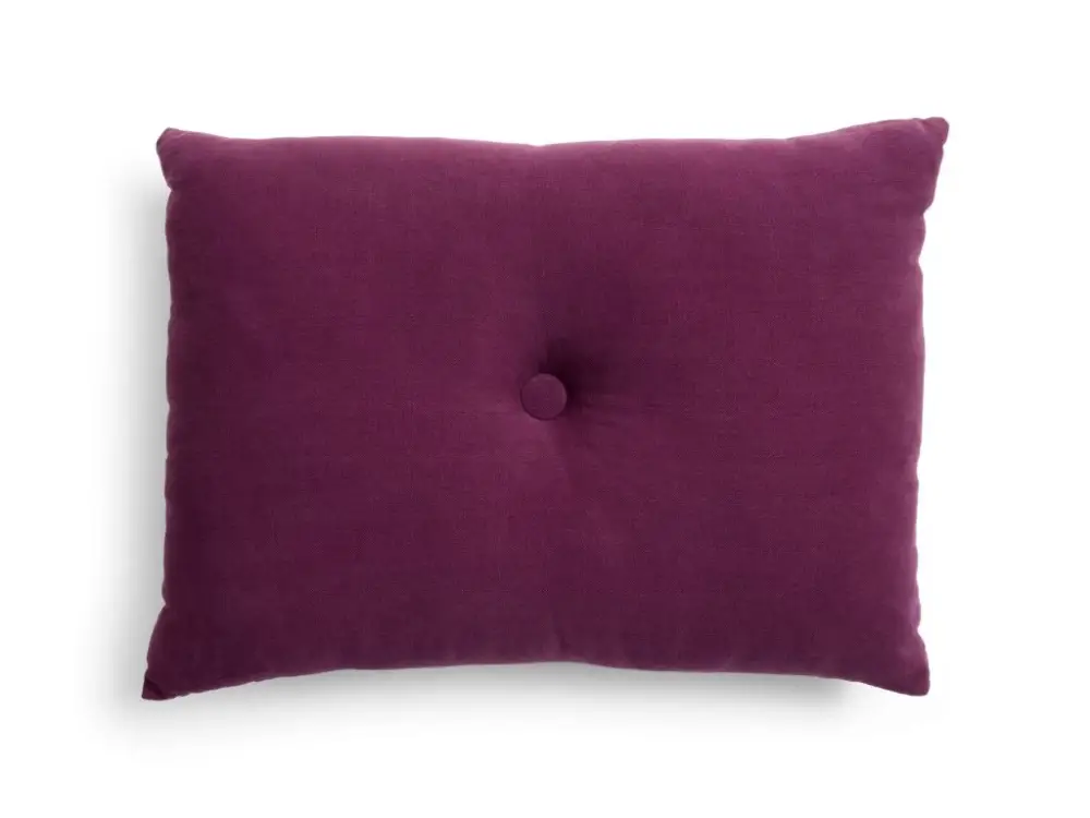 Vysoce Kvalitní Polštář Dot Linen "Burgundy" HAY