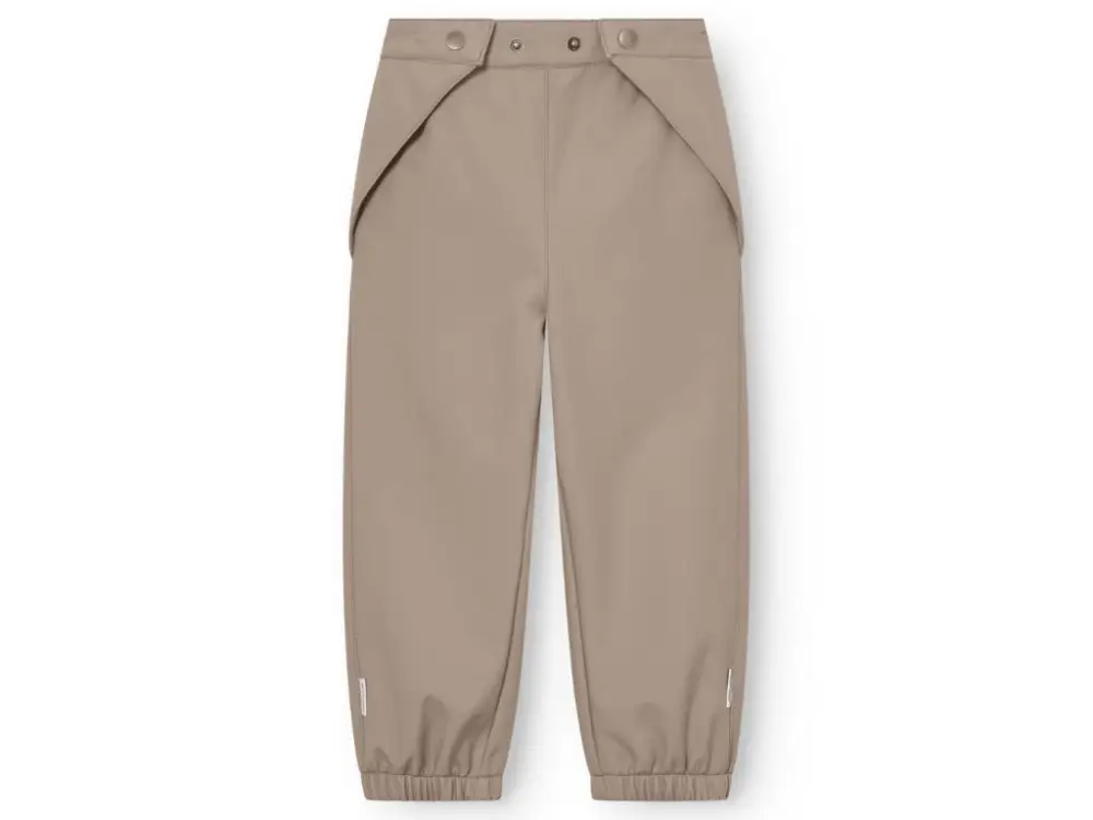 Finální Výprodej Dětské softshellové kalhoty MATAIANO "Grey Brown"