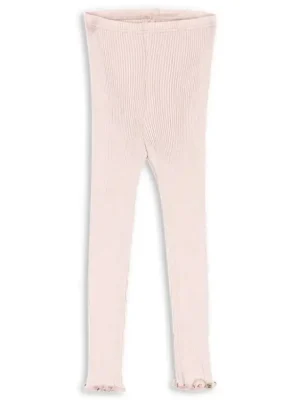 Dětské legíny z hedvábí Kara "Pale Blush" Konges Sløjd Must-Have