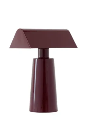 Cenově Výhodný Přenosná lampa Caret MF1 "Burgundy" &Tradition