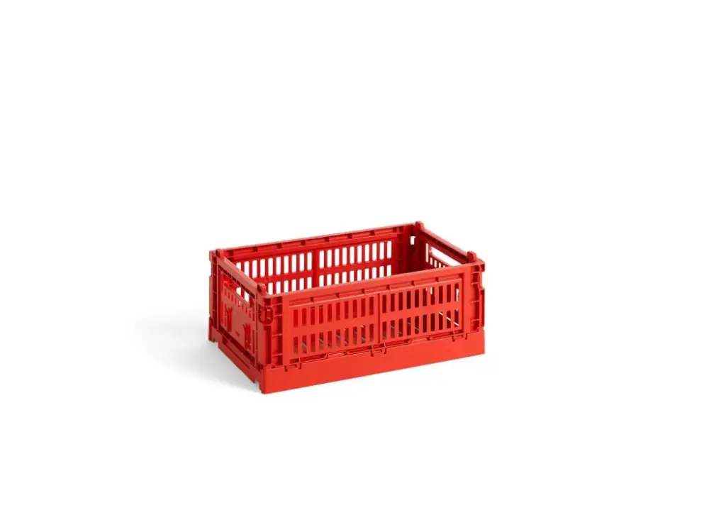 Úložný box Colour Crate Small "Red" HAY Víkendová Akce