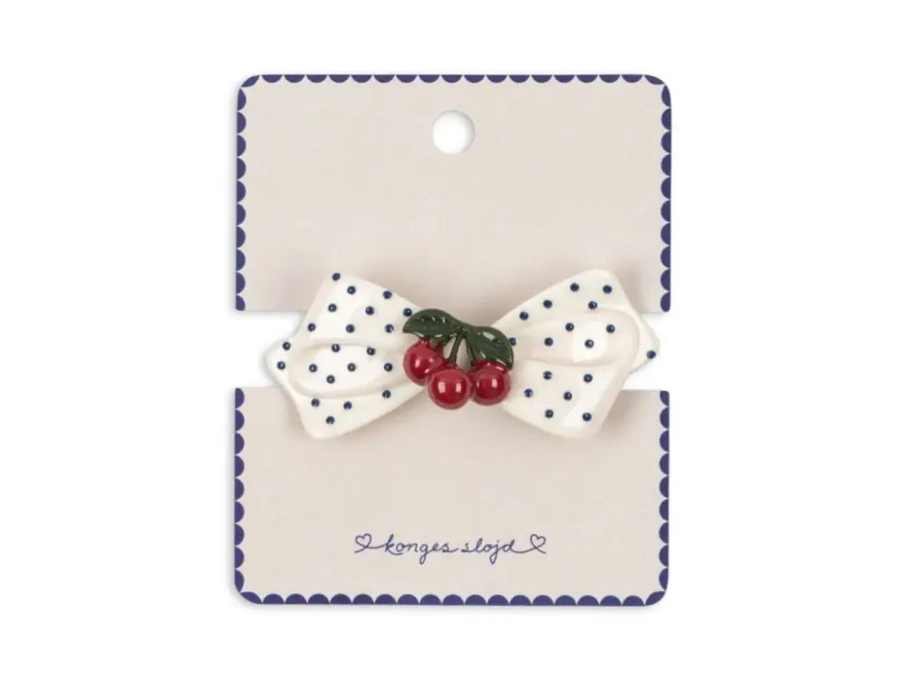 Spona do vlasů Cherry Dot "Multi" Konges Sløjd Výprodej