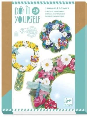 DIY Kreativní sada "Květinová zrcátka" DJECO Originální