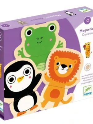 Magnetická skládačka "Veselá zvířátka" DJECO Omezená Nabídka