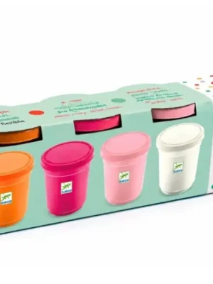 Výhodná Nabídka Pastelová barevná modelína - 4 kusy DJECO