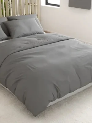 Must-Have Bavlněné povlečení LUX šedé hotelová kapsa
